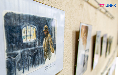 Кольцовская художница открыла выставку в «Импульсе»