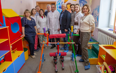 Детский стационар НКРБ № 1 получил новое медоборудование