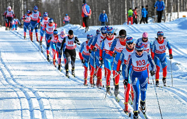 Лыжня Кольцово 2017