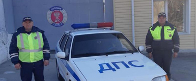 В погоне автоинспекторы Новосибирской области задержали пьяного угонщика 