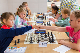 Этапа детского Кубка России по шахматам в Кольцово