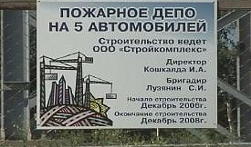 Строительсво и благоустройство - 2008